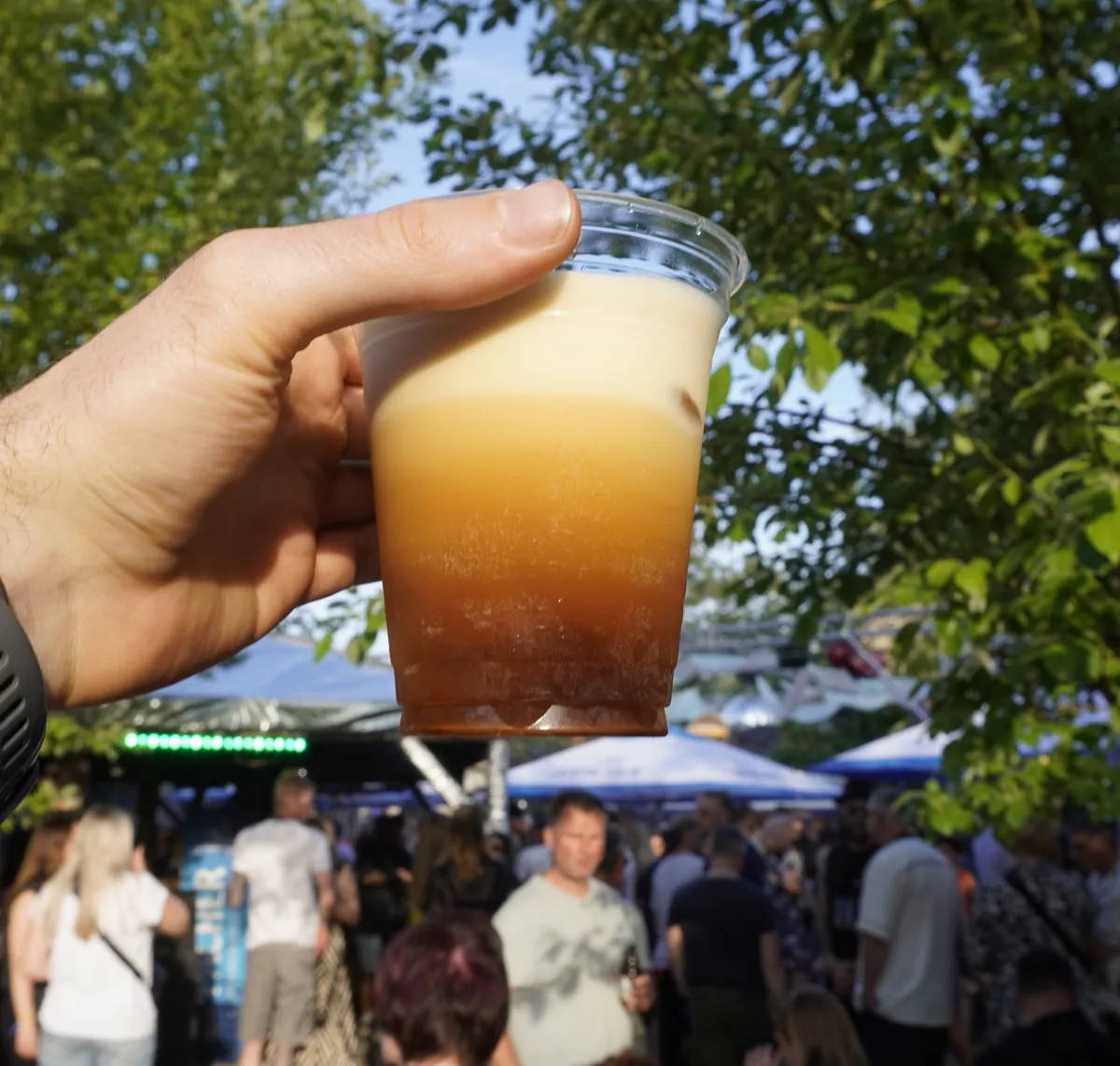 Nitro Cold Brew im Glas
